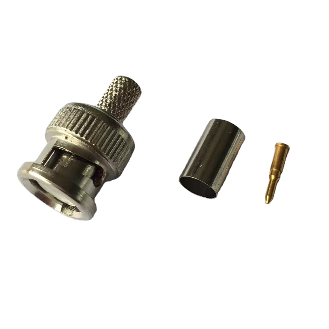 BNC male crimp