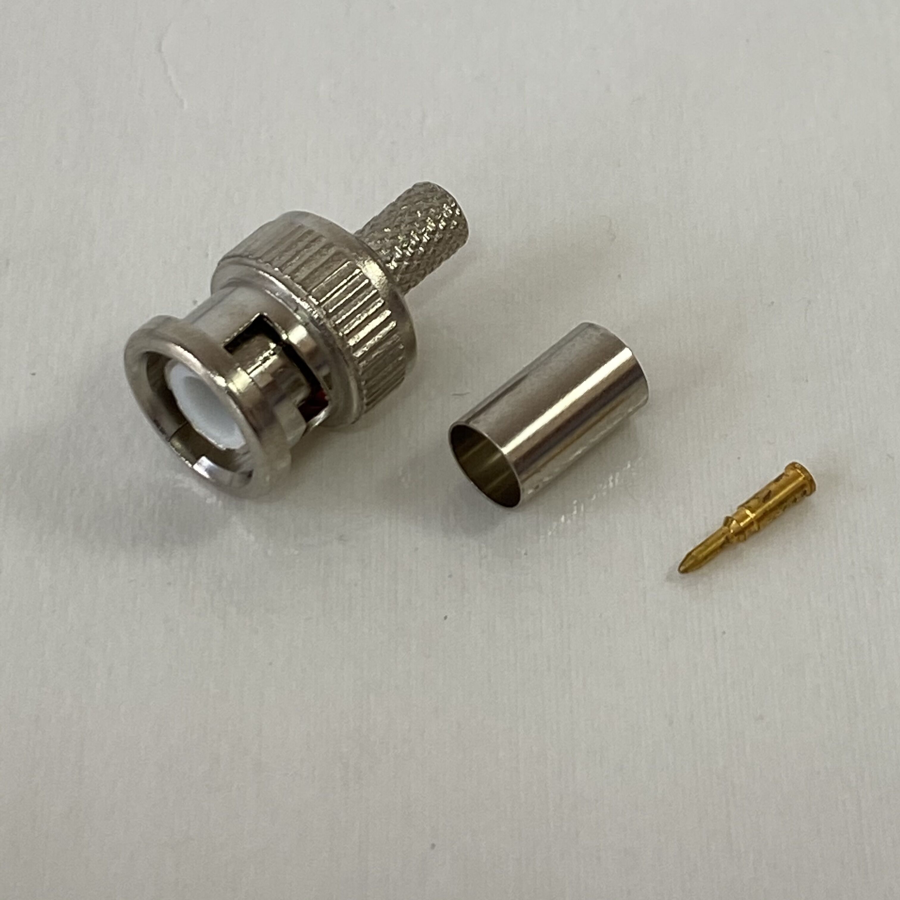BNC MALE CRIMP RG58/59/6